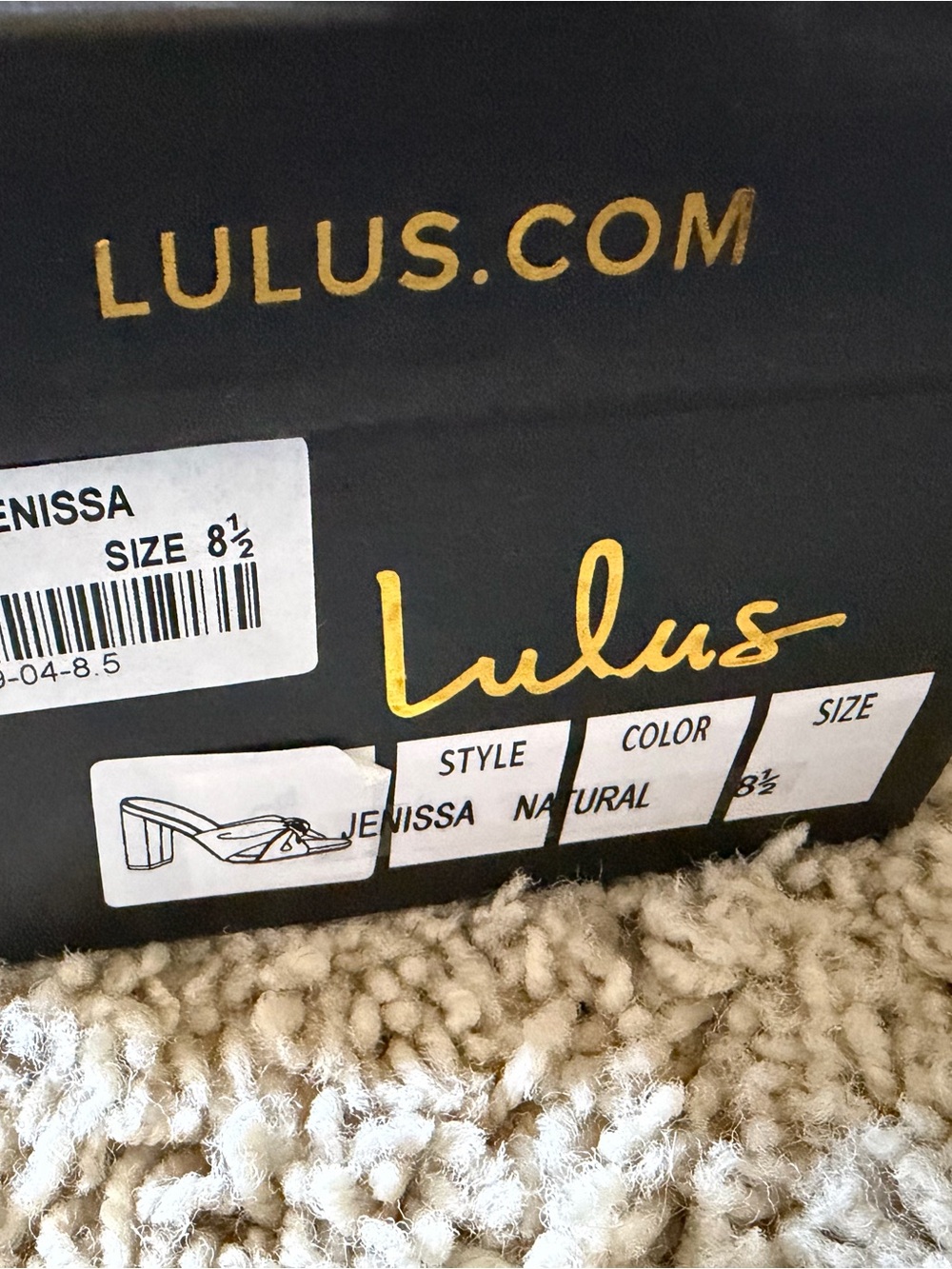 NEW Lulus Jenissa Natural Suede Knotted Block Heels Women’s 8.5 - Picture 2 of 5